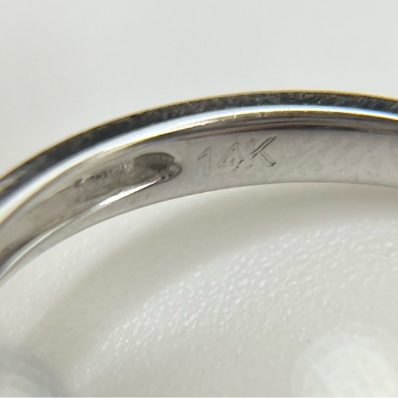 LeVian 14K White Gold .99 ctw Blue Blueberry Diamonds Flower Ring - Picture 6 of 9